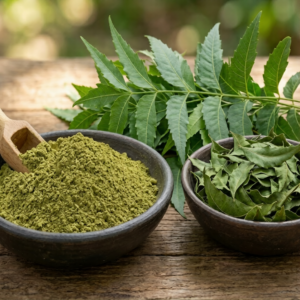 100% Organic Neem Leaves Powder for Hair and Skin