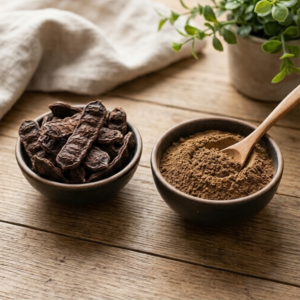 Shikakai Powder & Whole Pods-Natural Herbal Hair Cleanser for Hair Growth